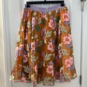 Anthropologie Skirt size Large